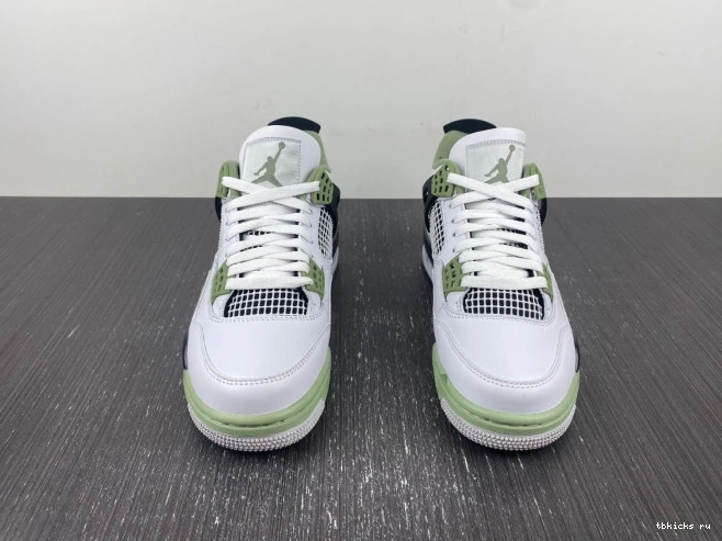 Rep TB Jordan WMNS AQ9129-103 Seafoam Air 4 0811